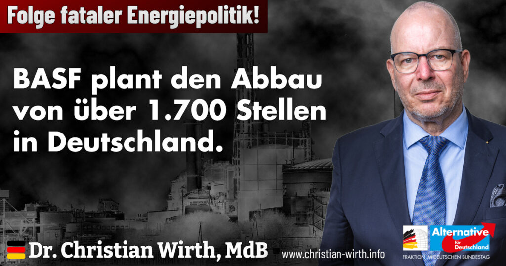 BASF Plant Massiven Stellenabbau In Deutschland! - Dr. Christian Wirth ...